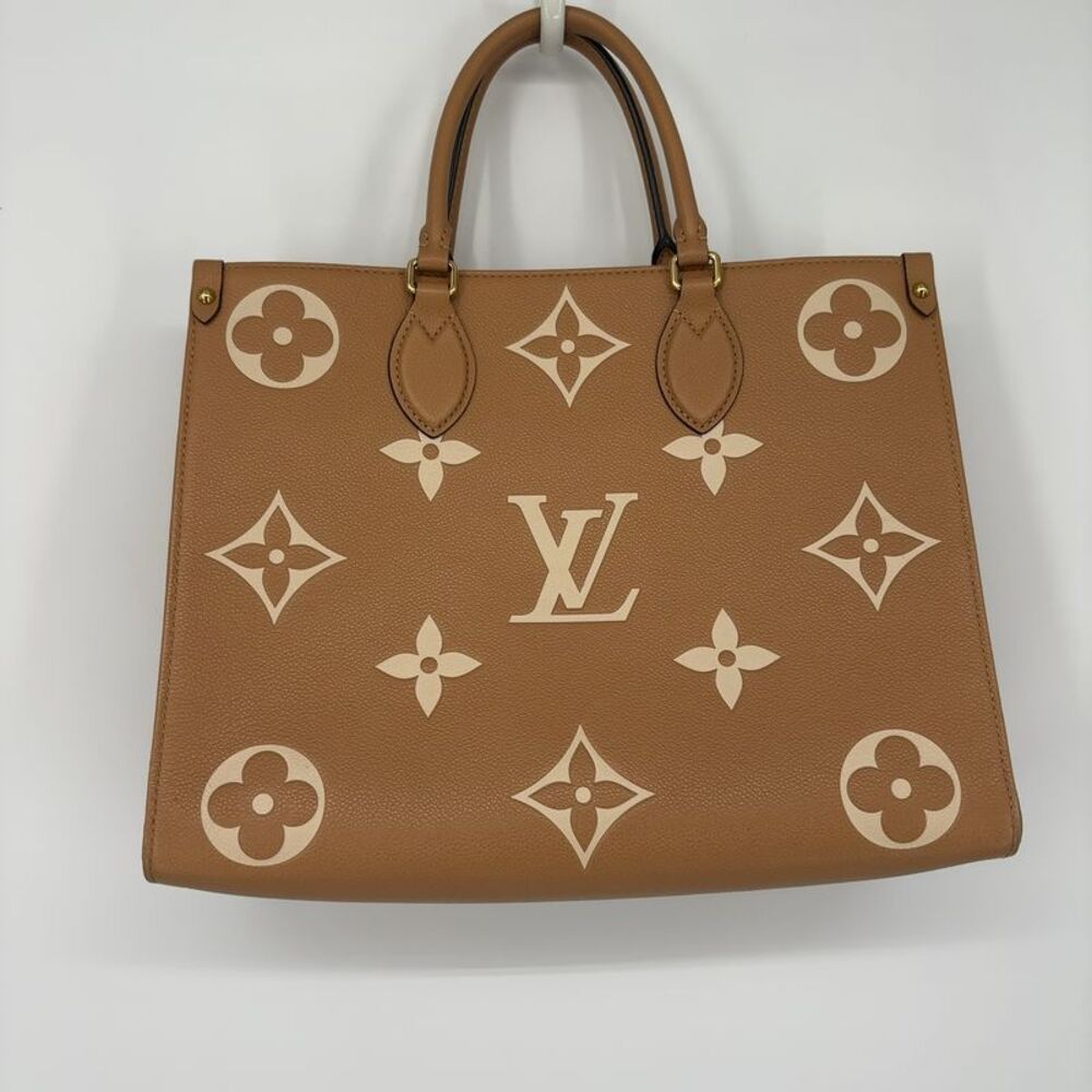 Louis Vuitton Beige Monogram Tote